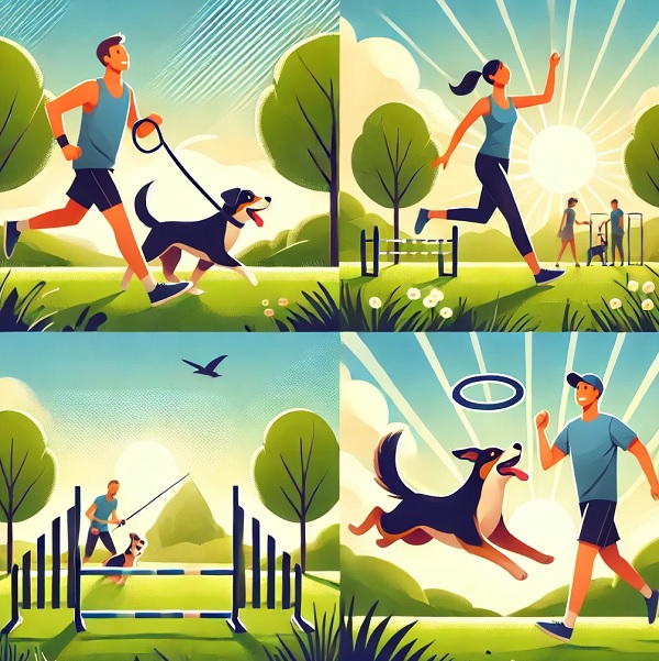 अपने कुत्ते के साथ व्यायाम करने के सबसे अच्छे तरीके से दस