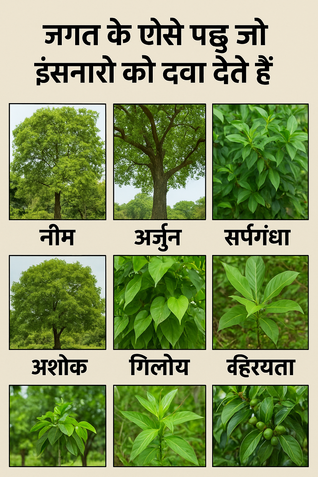 जंगल के ऐसे पेड़ जो इंसानों को दवा देते हैं – वनस्पति के चमत्कार