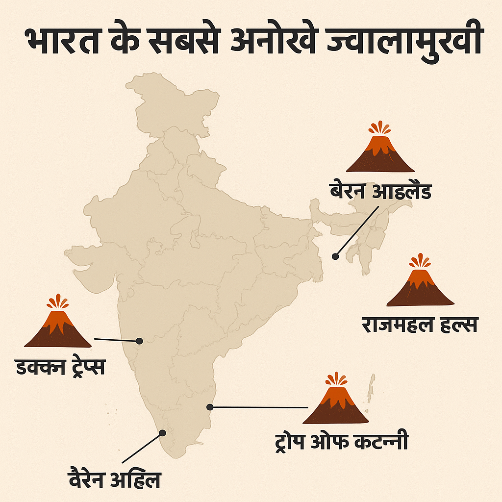भारत के सबसे अनोखे ज्वालामुखी